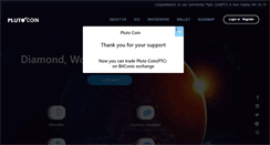Desktop Screenshot of plutocoin.org